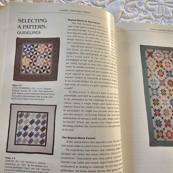 Sensational Scrap Quilts By Darra Duffy Williamson, Softcover, 1992 Vintage - Picture 5 of 10